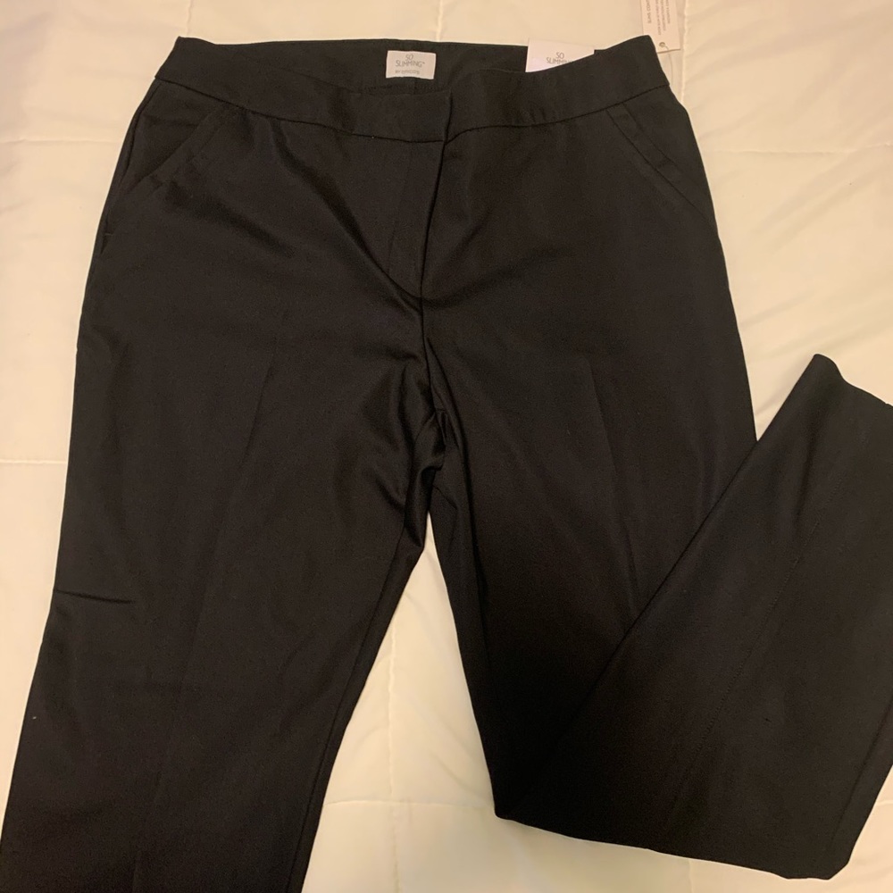 Chico’s so slimming black pant 2.5